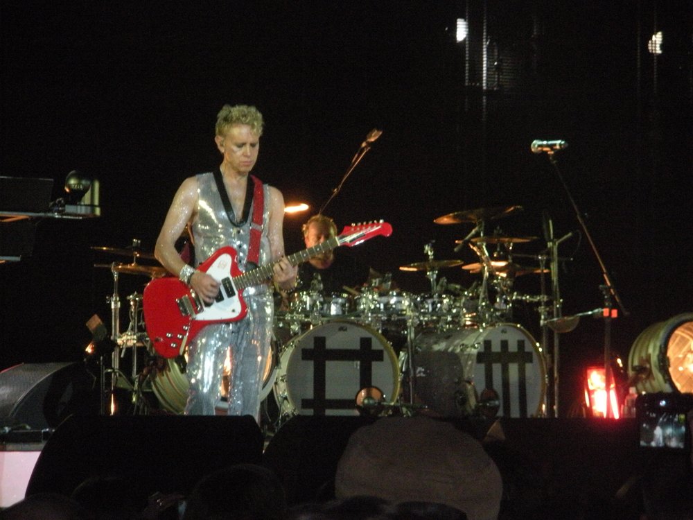 Martin Gore en la O2 Arena Londres