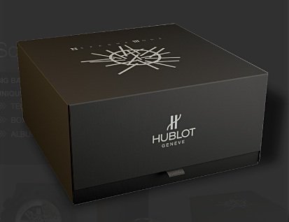 cajas de los relojes Hublot