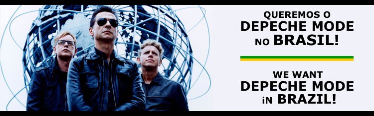 sitio brasileño de fans de depeche mode