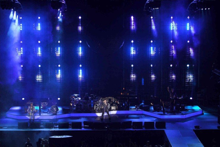 iluminación del Tour of the Universe Depeche Mode
