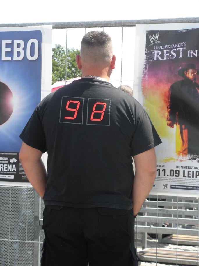 fan afuera de Leipzig