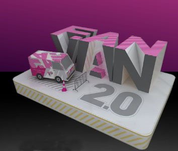 MTV fan van