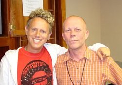 Martin Gore y Vince Clarke