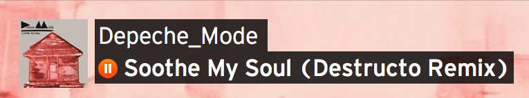 REMIX Soothe My Soul Depeche Mode